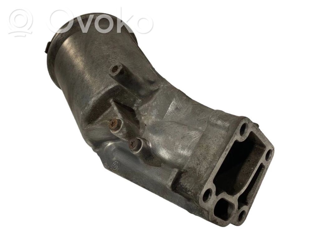 Oil filter holder/cooler