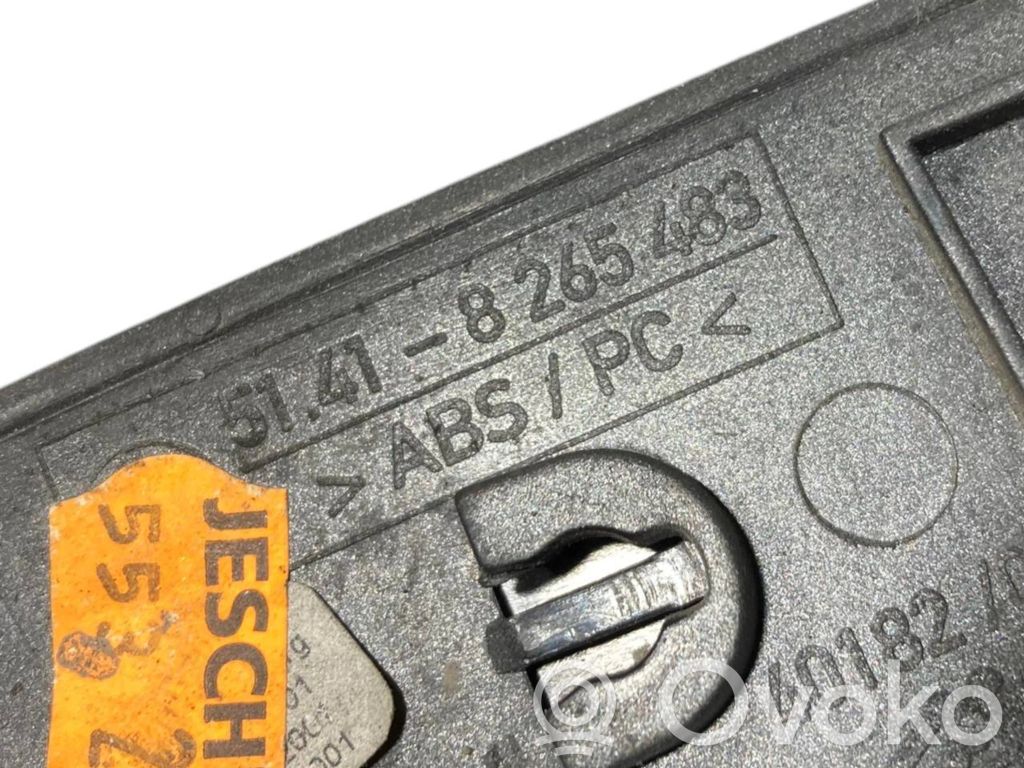 Decorative trim strip on the front