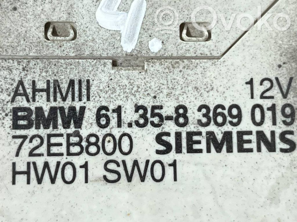 Trailer hitch control unit