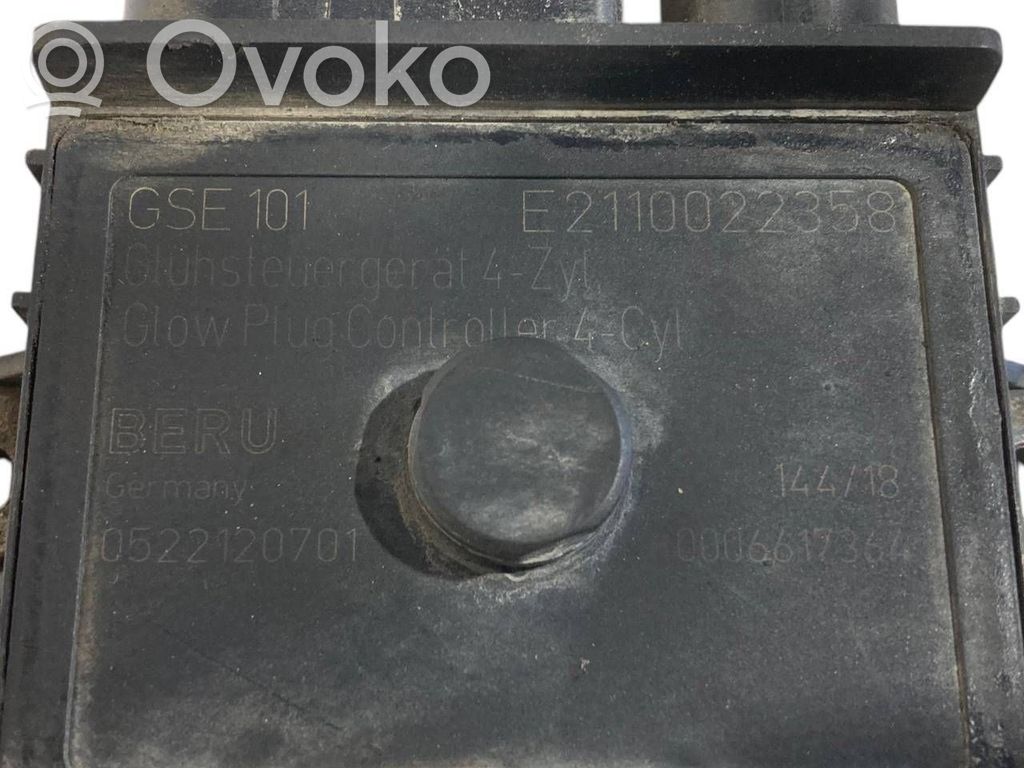 Glow plug relay