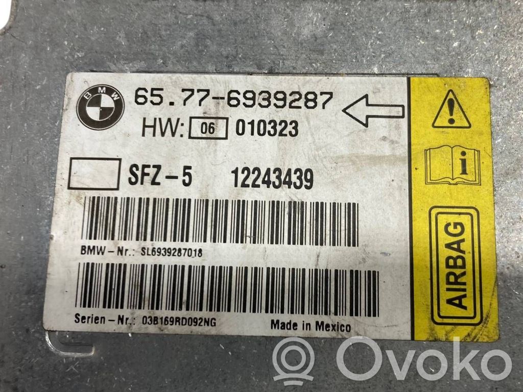 Gaisa spilvenu vadības bloks