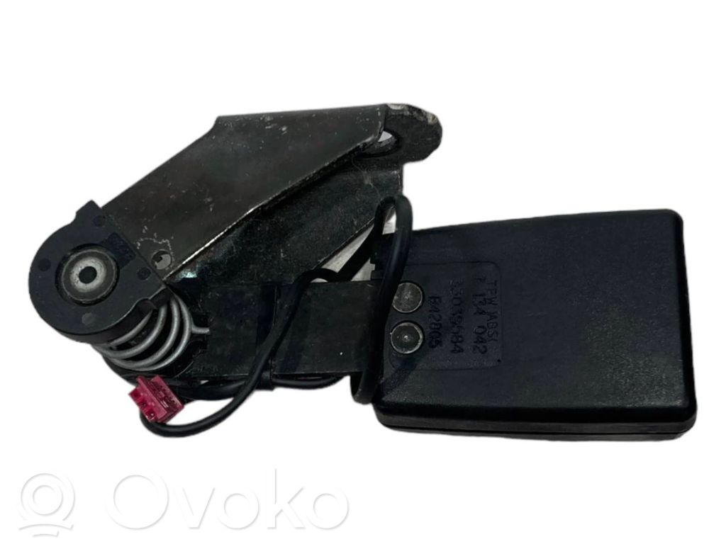 Rear belt buckle