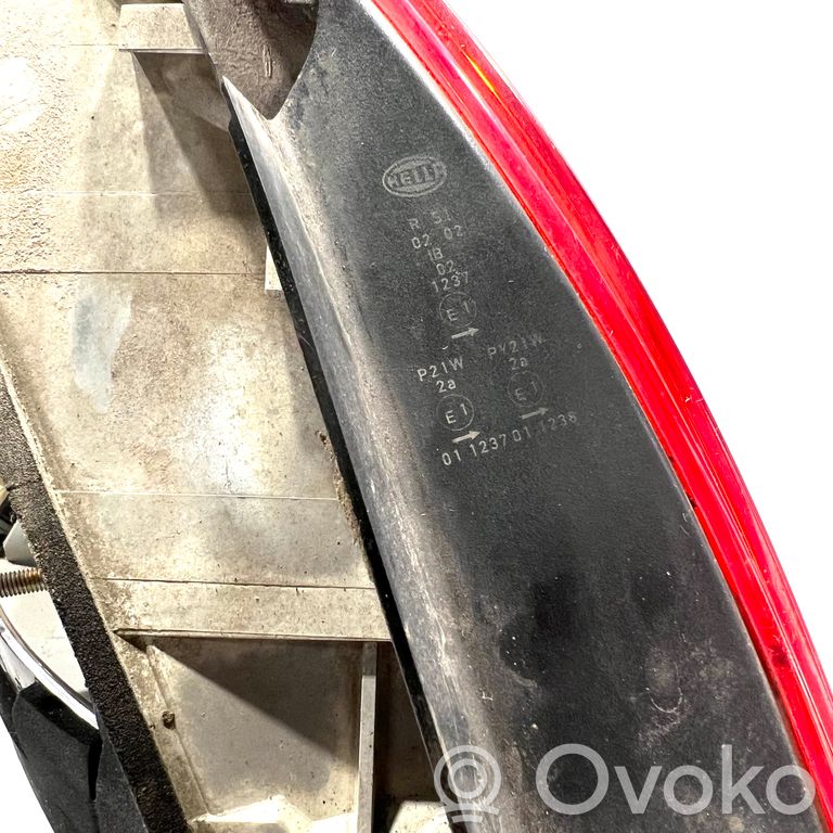 Taillight in the body