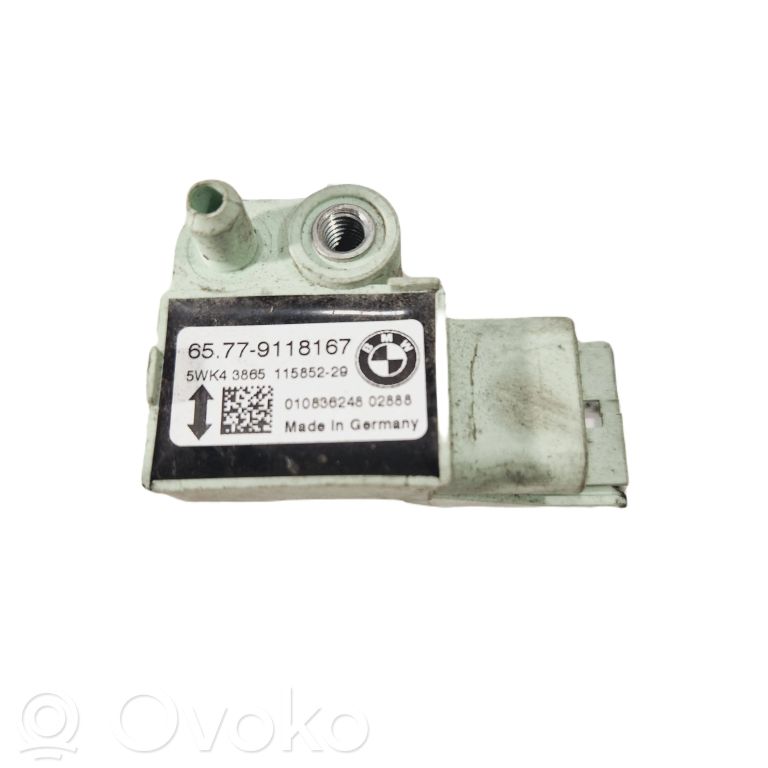 Airbag impact sensor