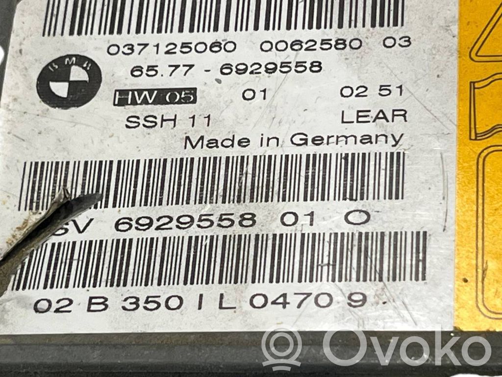 Gaisa spilvenu vadības bloks