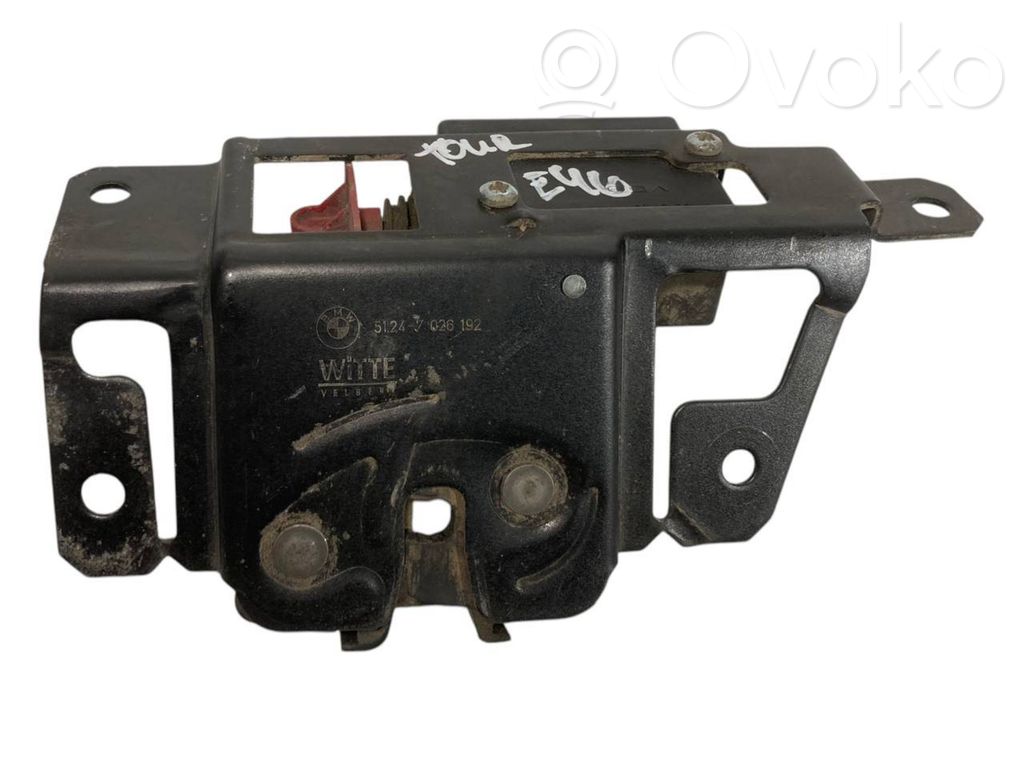 Rear cover lock