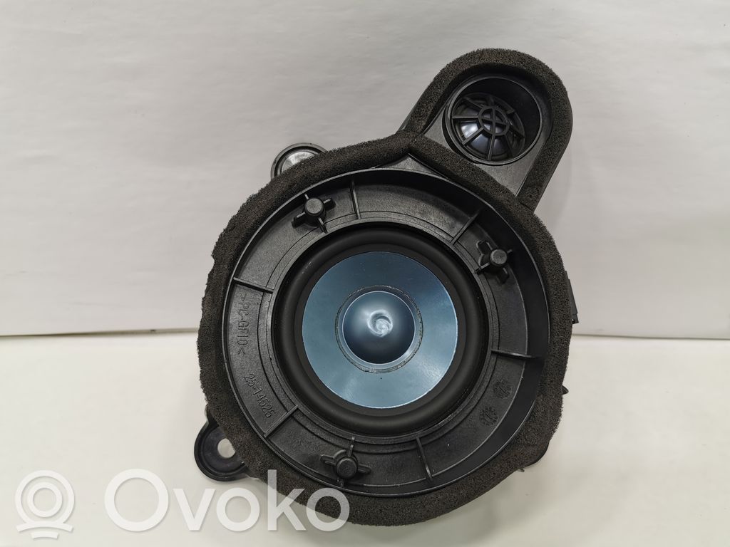 Speaker(s) in front door