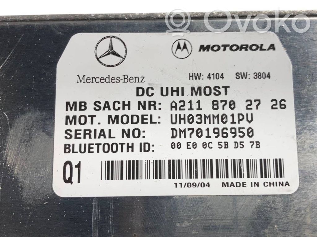 Bluetooth modulis