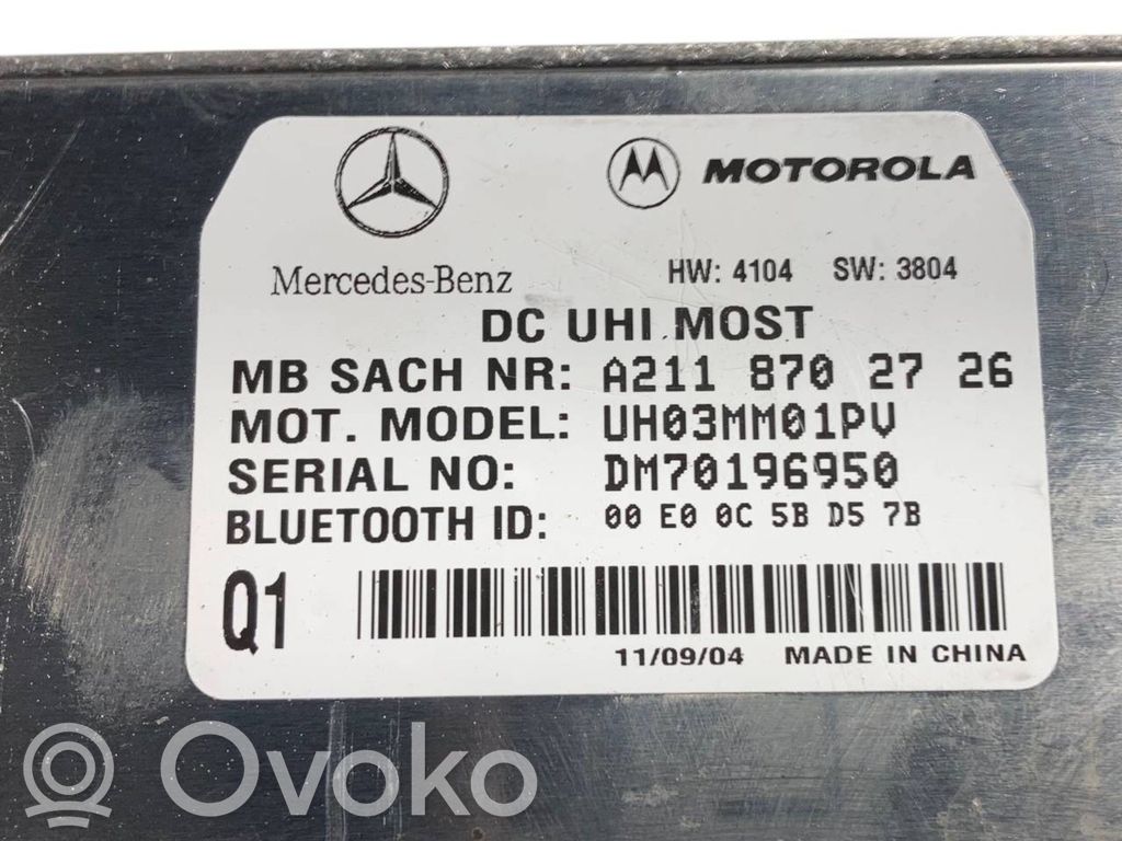 Bluetooth modulis