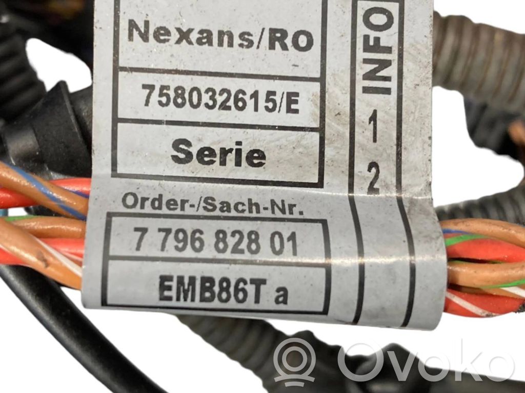 Dzinēja vadu instalācija