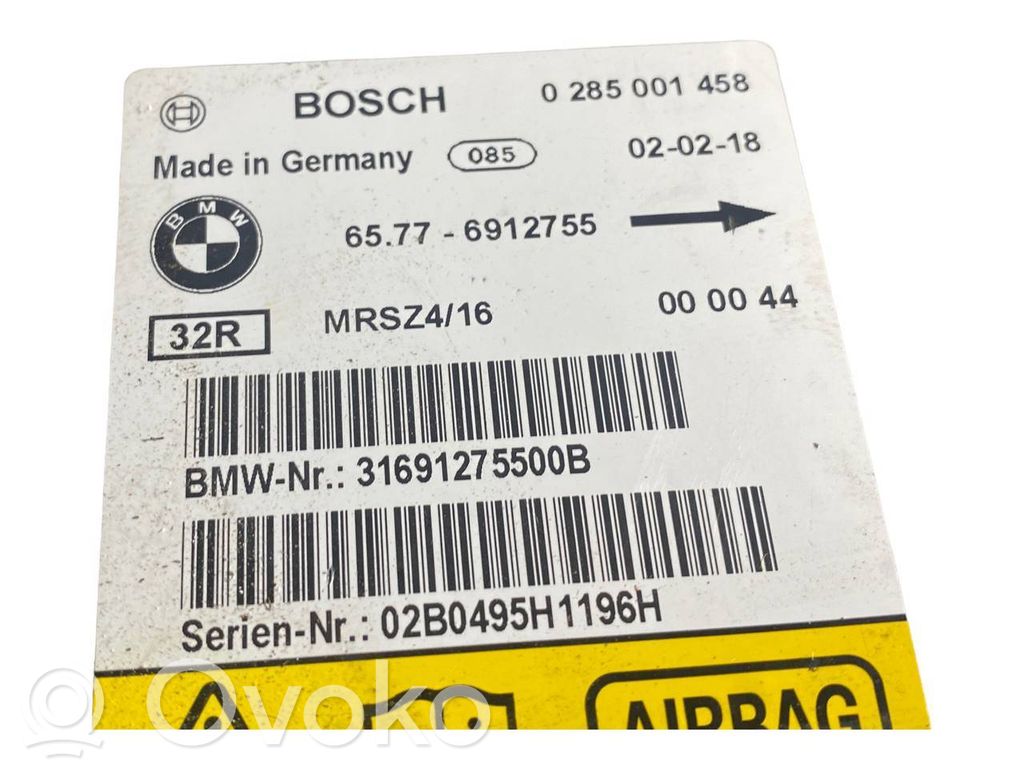 Блок управления подушками безопасности