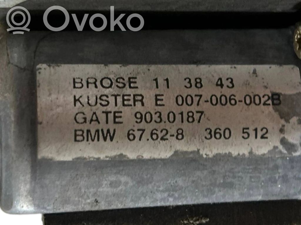 Priekšpusē elektriskā loga pacelšanas mehānisma komplekts