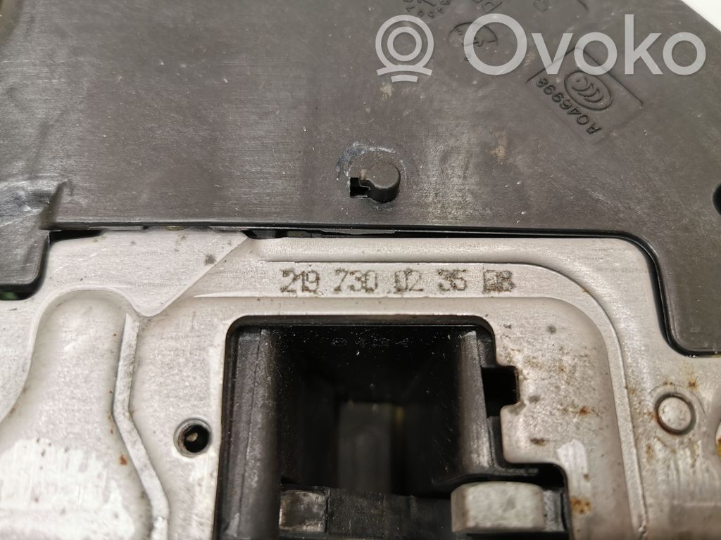 Lock at the back
