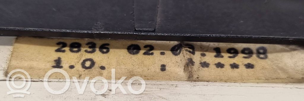 Air conditioning / climate control / interior heating control unit (in the passenger compartment)