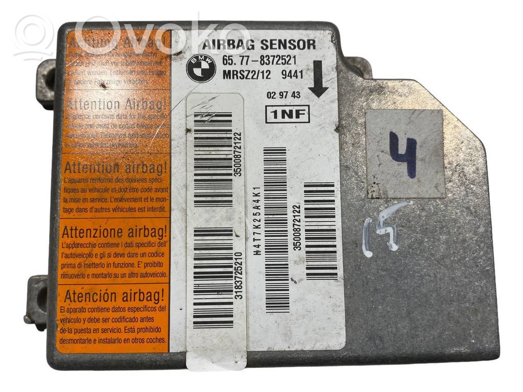 Gaisa spilvenu vadības bloks