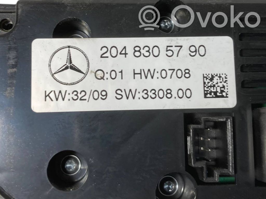 Блок управления кондиционером/климат-контролем/отоплением салона (в салоне)