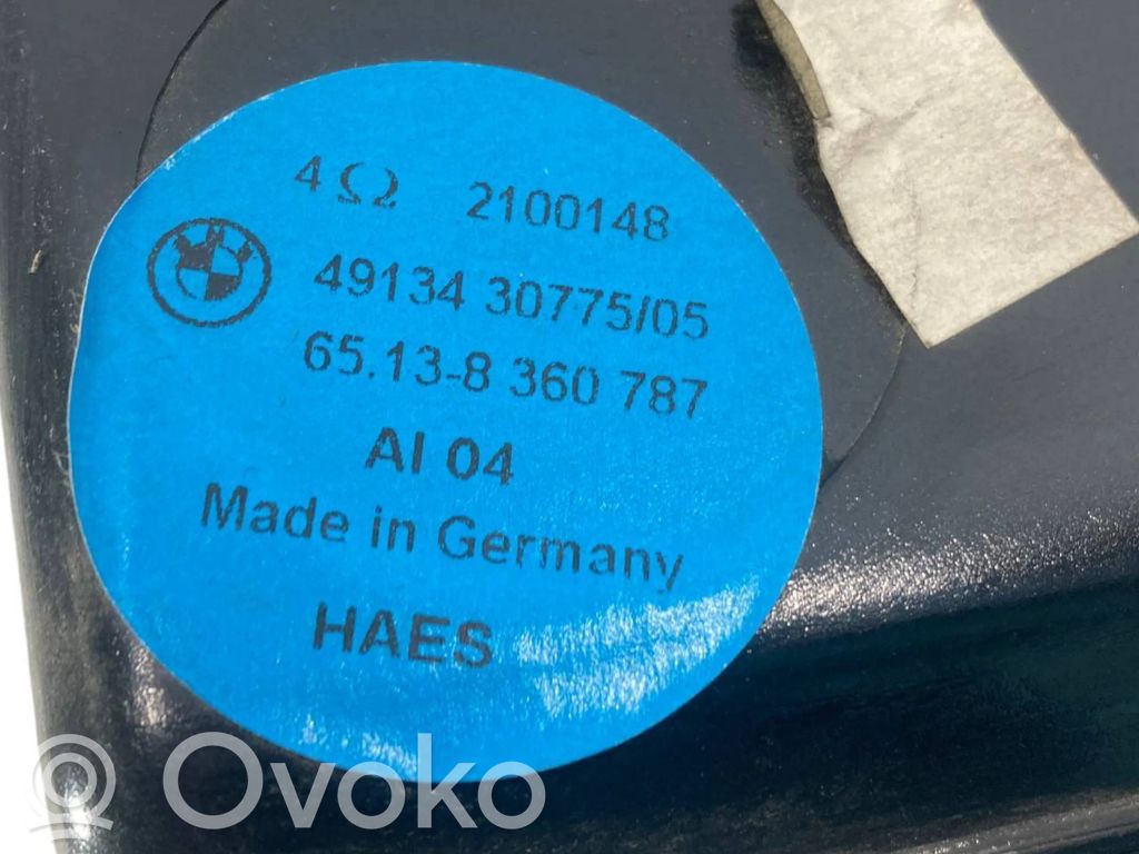 Speaker(s) in the rear door