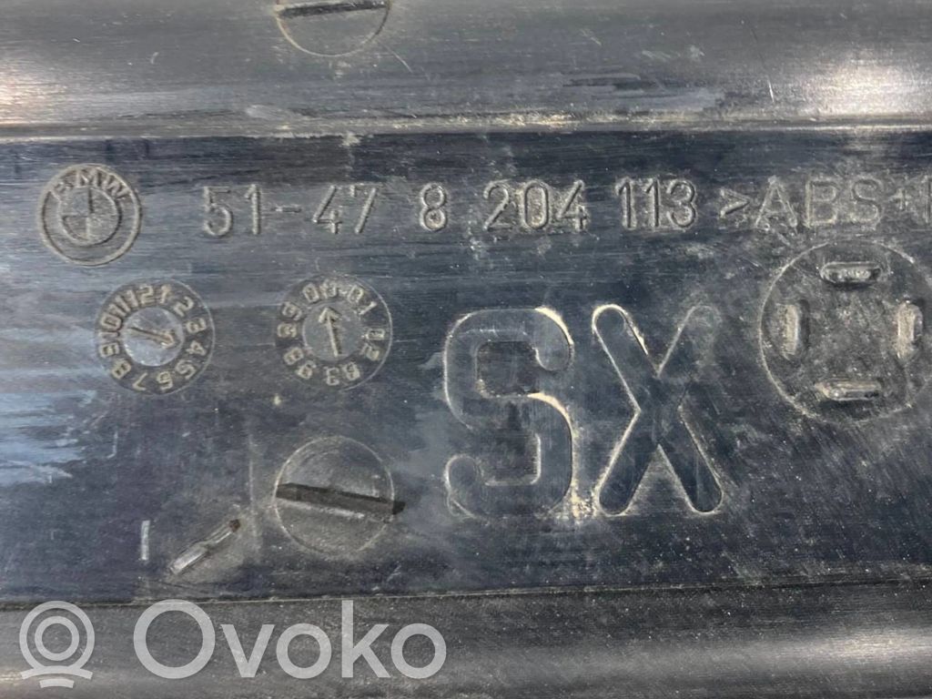 Priekšējā sliekšņa dekoratīvā apdare (iekšējā)