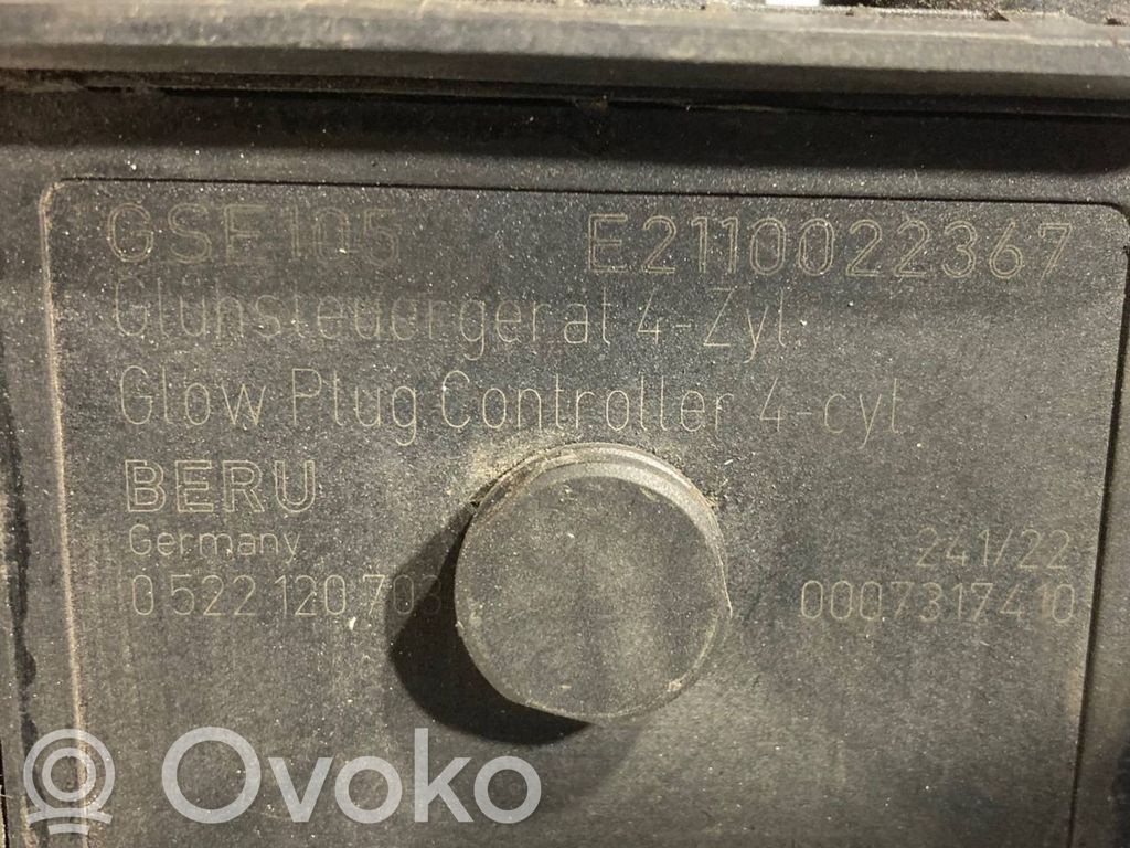 Glow plug relay