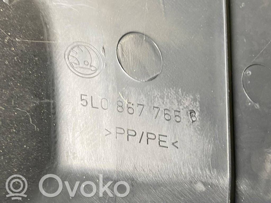 Sānu dekoratīvā apdare pie aizmugurējā sēdekļa (apakšdaļa)