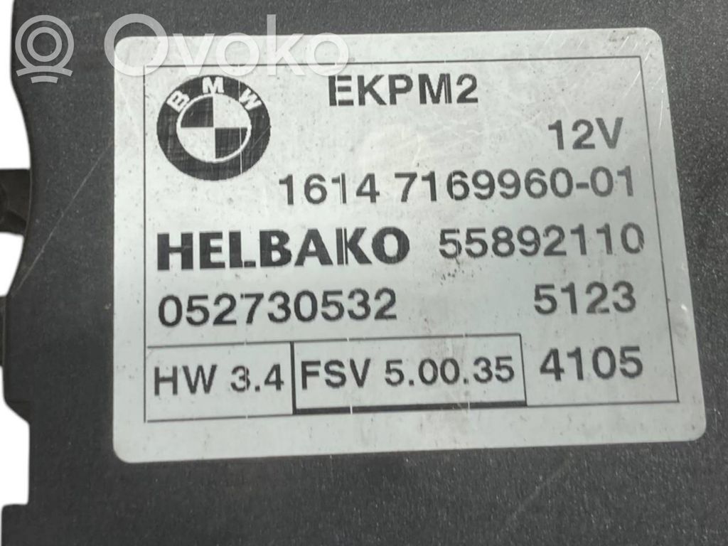 Fuel pump control unit