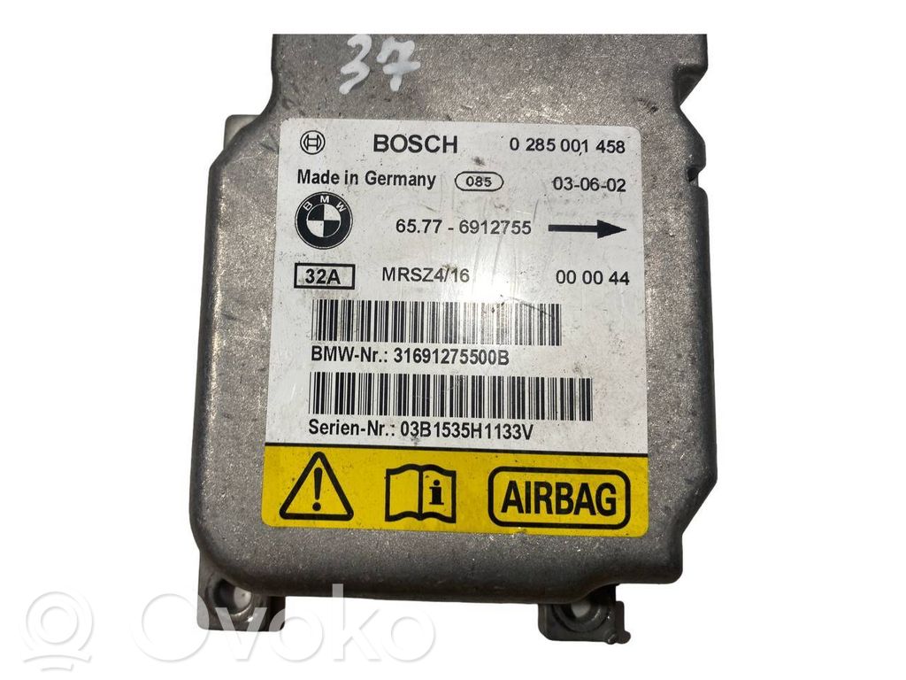 Gaisa spilvenu vadības bloks