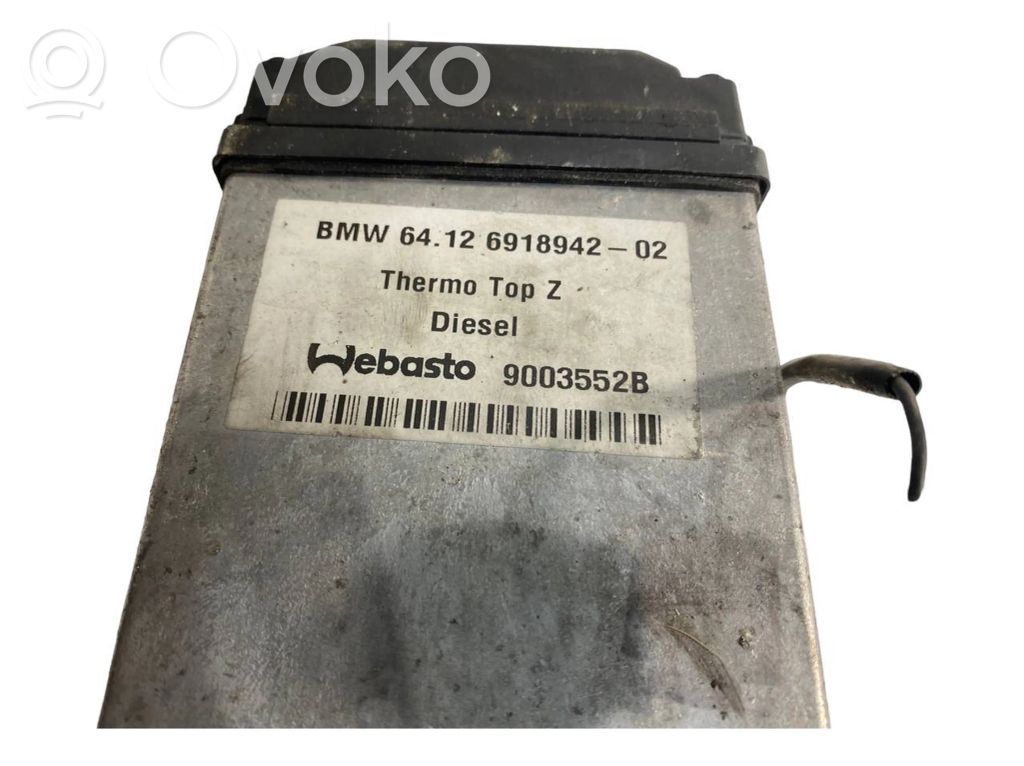 Autonomous heating ("Webasto")