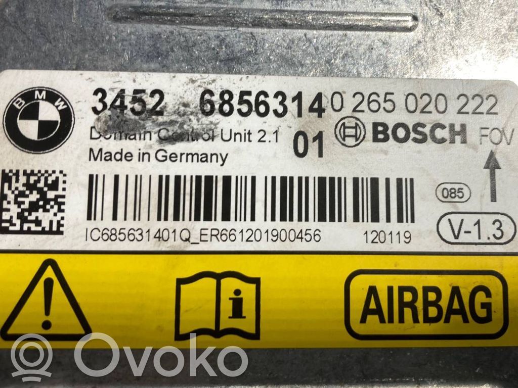 Блок управления подушками безопасности