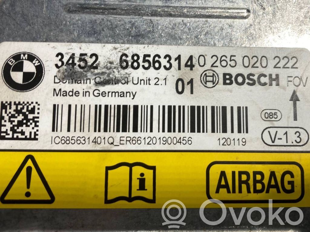 Блок управления подушками безопасности