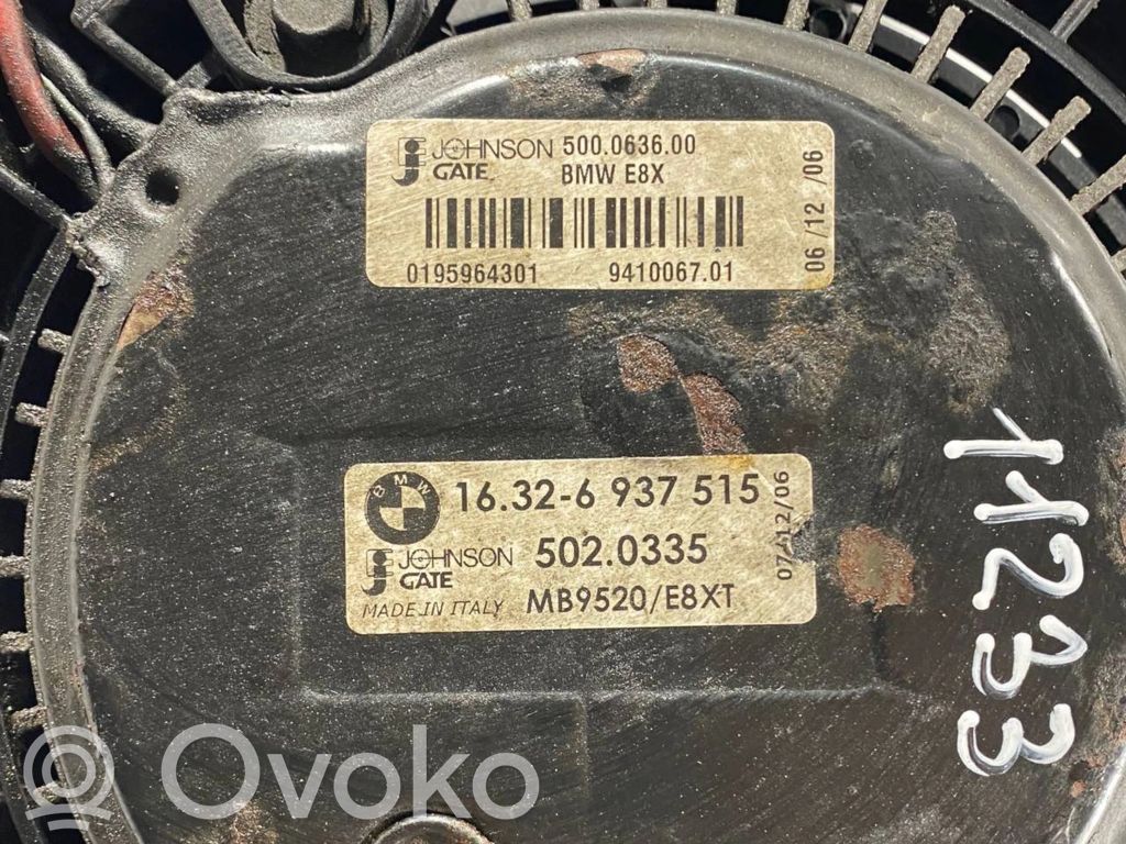 Electric radiator fan