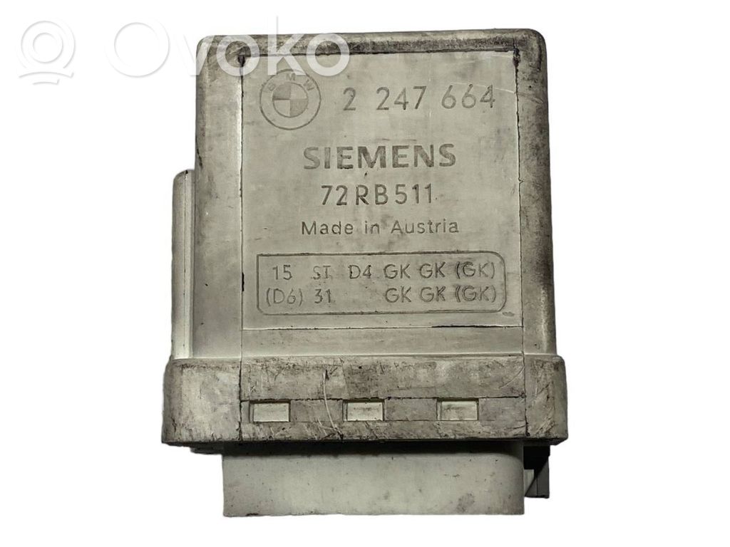 Glow plug relay