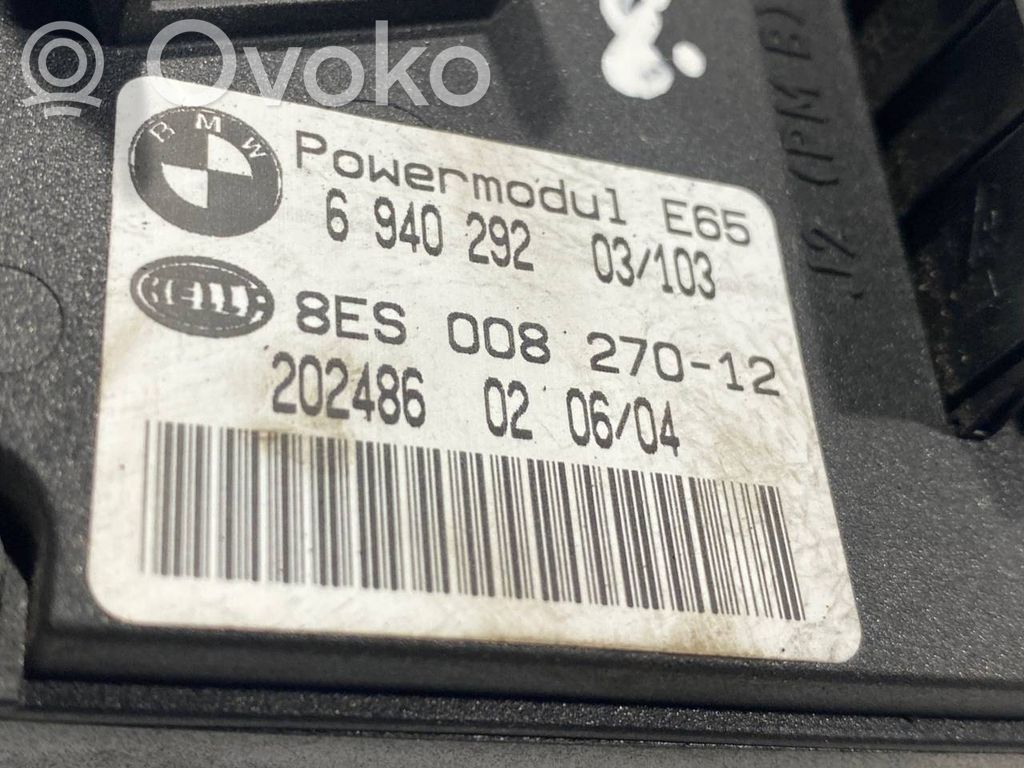 Barošanas vadības bloks