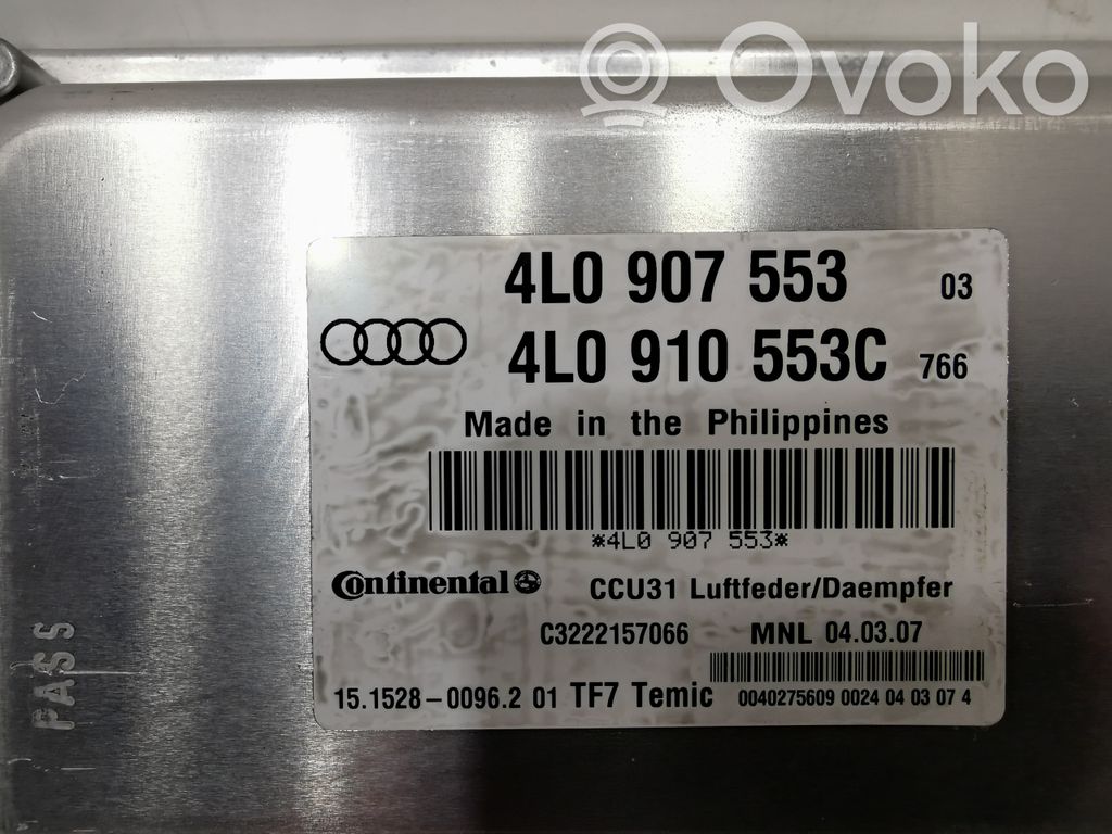 Suspension control unit