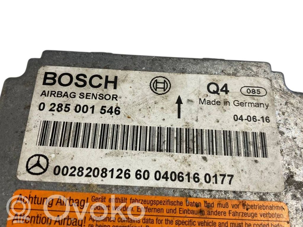 Gaisa spilvenu vadības bloks