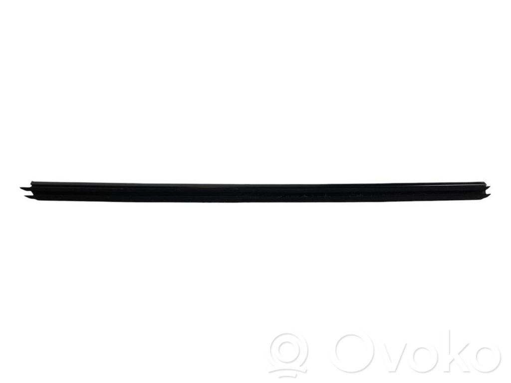 Front door glass trim