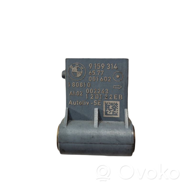 Airbag impact sensor