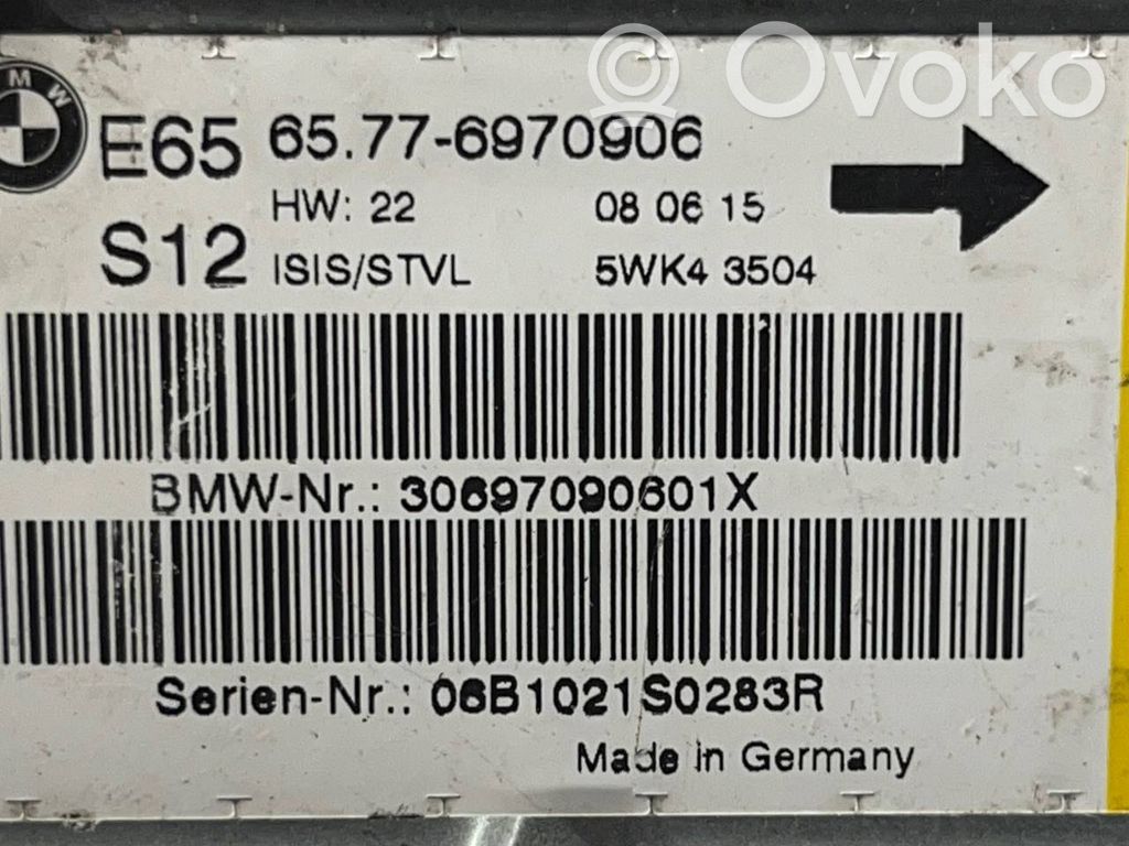 Gaisa spilvenu vadības bloks