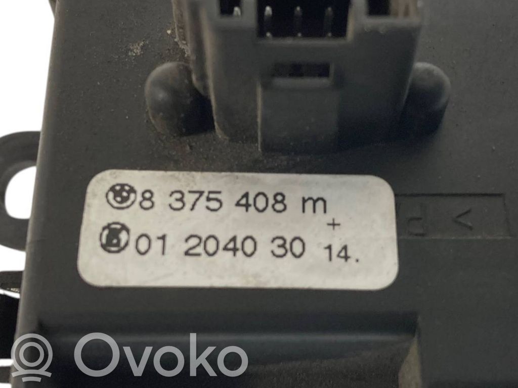 Wiper control button stalk