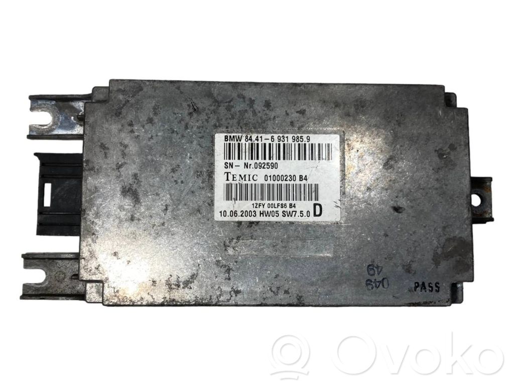 Voice control module