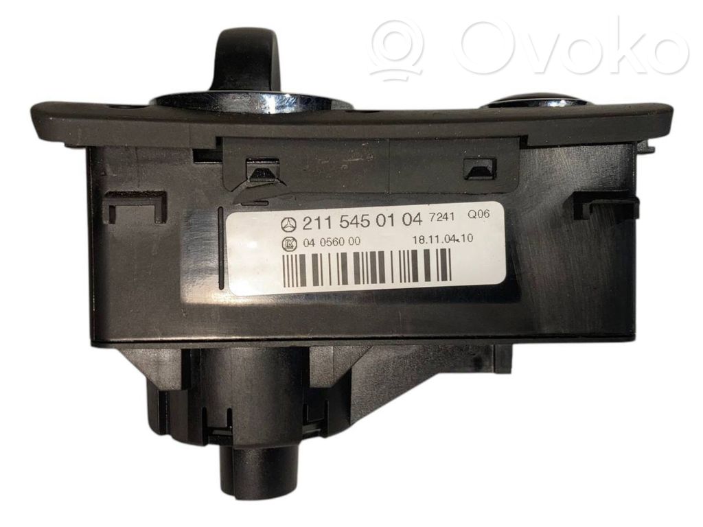 Headlight switch