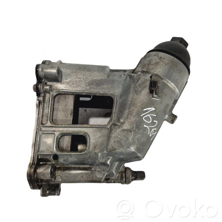 Oil filter holder/cooler