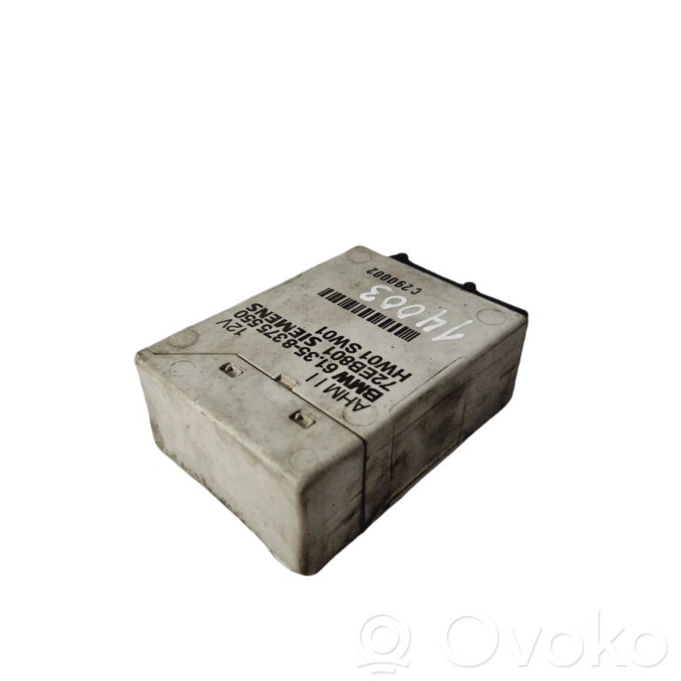 Trailer hitch control unit