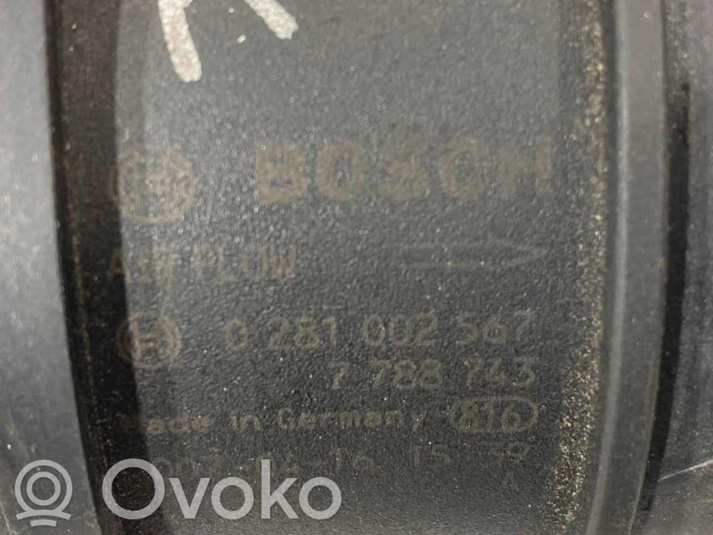 Gaisa plūsmas mērītājs