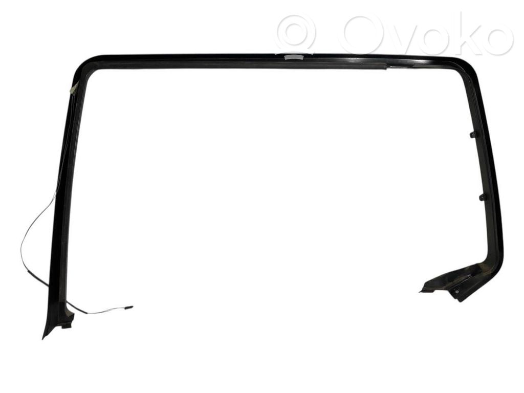 Window curtain at the back