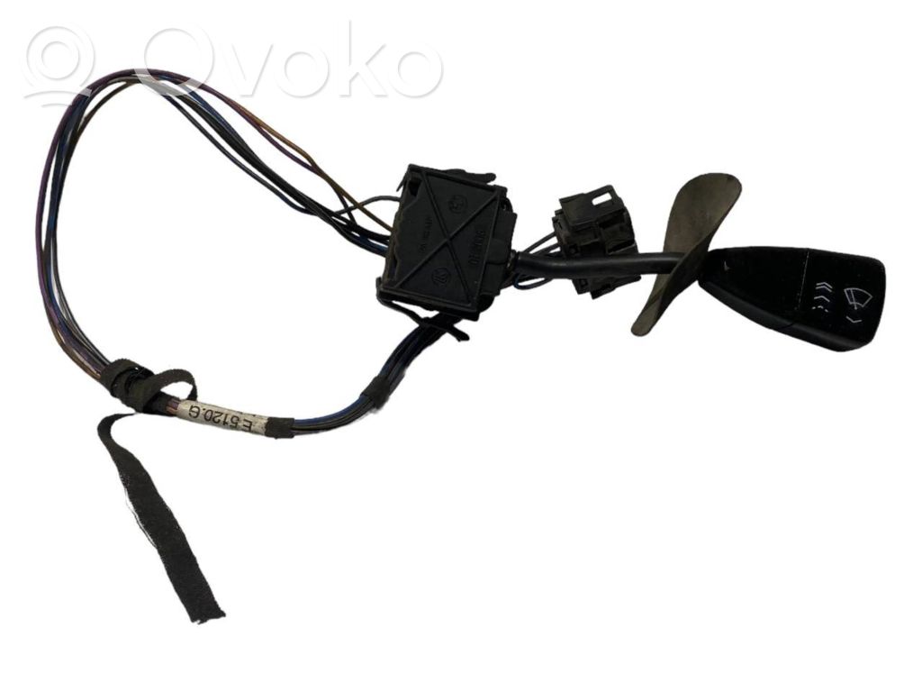 Wiper control button stalk