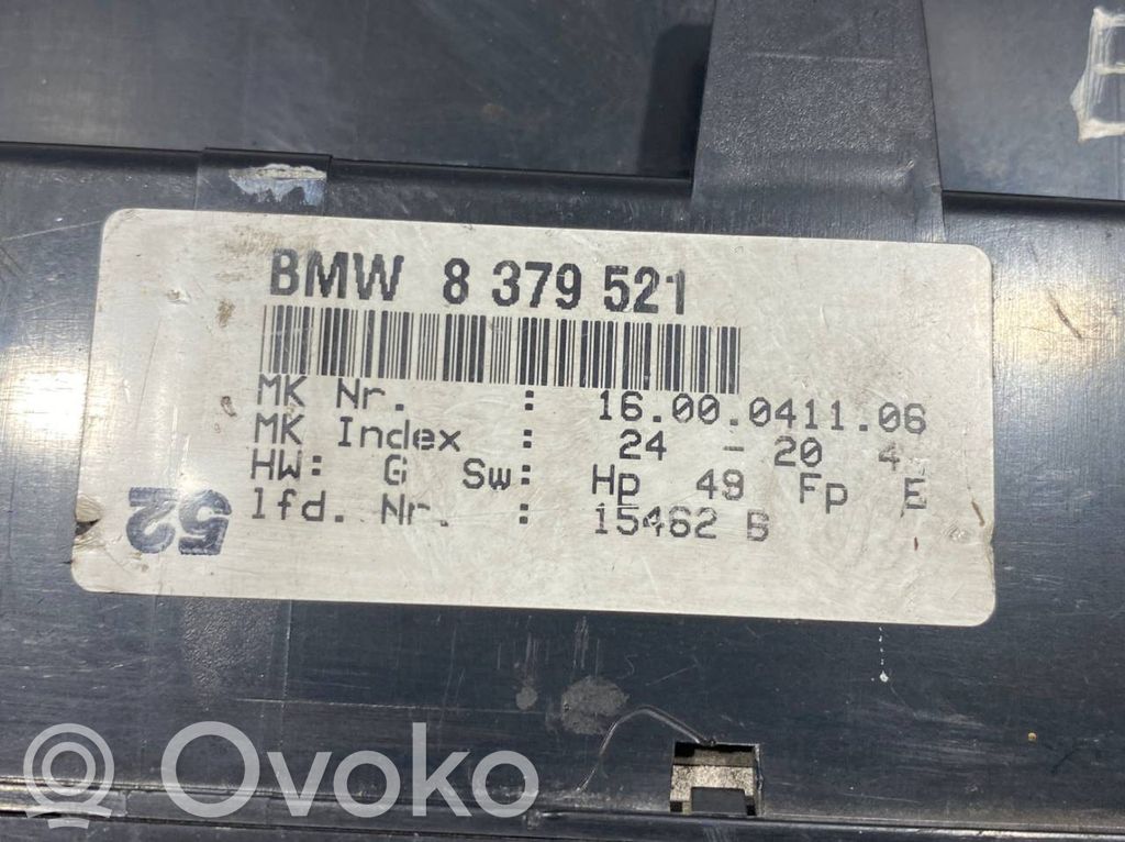 Gaisa kondicioniera / klimata kontroles / salona apsildes vadības bloks (salonā)