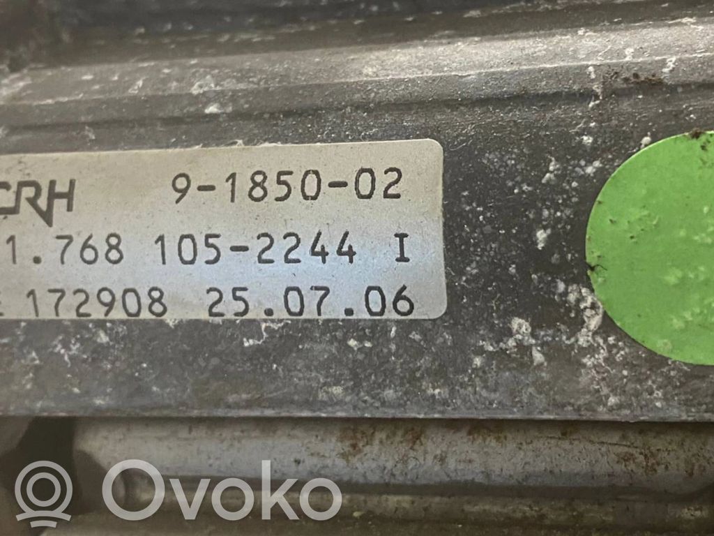 Steering wheel axle