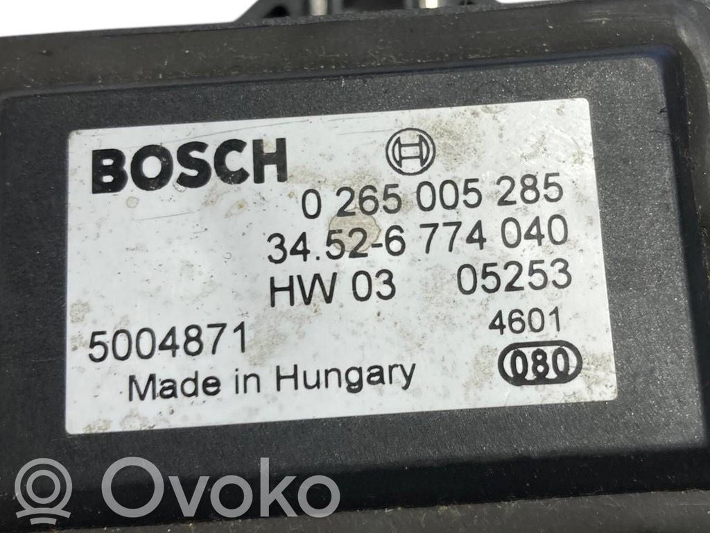 ESP (elektroniskās stabilitātes programmas) sensors (paātrinājuma sensors)