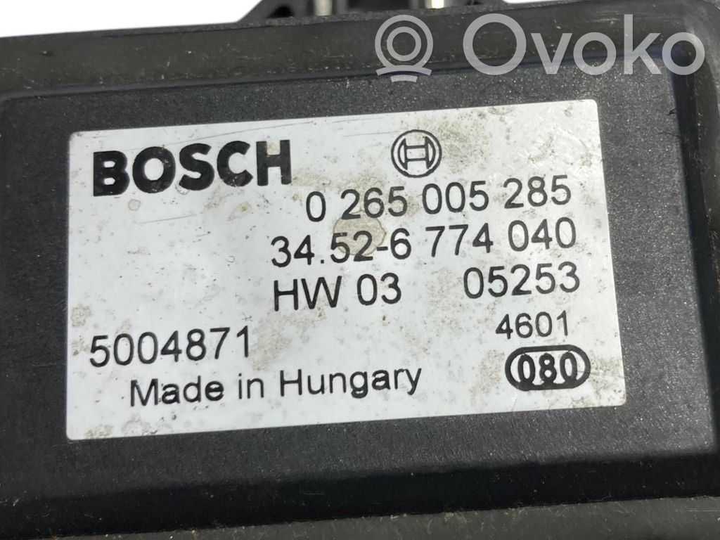 ESP (elektroniskās stabilitātes programmas) sensors (paātrinājuma sensors)