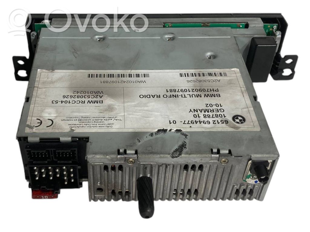 Radio / CD/DVD player / navigation
